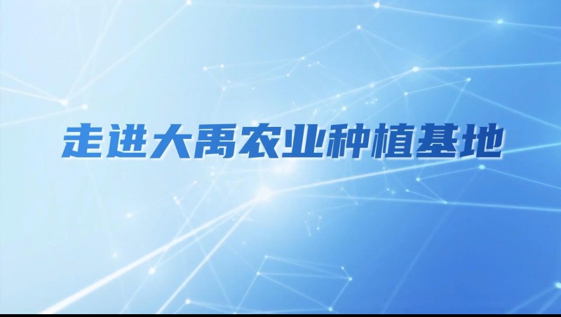 走進大禹農(nóng)業(yè)種植基地-封面